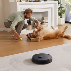 Eufy Clean X8 Pro mit Absaugstation robot aspirateur 0,335 L Sans sac Noir - Vue supplémentaire 9