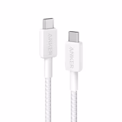 Anker A81F5G21, 0,9 m, USB C, USB C, Blanc