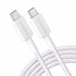 Anker 322, 1,8 m, USB C, USB C, Blanc