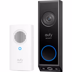Eufy E8214311, Caméra de sécurité IP, Extérieure, Sans fil, Mur, Noir, Boîte