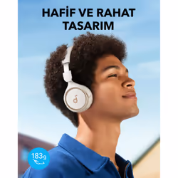 Anker H30I - WHITE Casque Sans fil Arceau Type-C Bluetooth Blanc - Vue supplémentaire 4