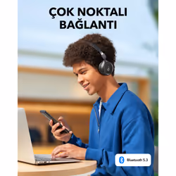Anker H30I Casque Sans fil Arceau Type-C Bluetooth Noir - Vue supplémentaire 5
