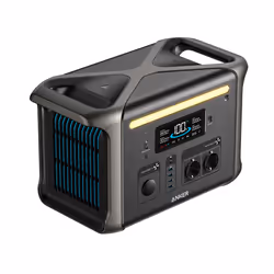 Anker Solix F1500, Phosphate de fer lithié (LiFePo4), Secteur, Solaire, 1536 Wh, 1800 W, 1000 W, 120 W