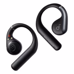 Soundcore AeroFit, Sans fil, Appels/Musique/Sport/Au quotidien, 64,6 g, Casque, Noir