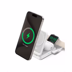Anker B2557321, Intérieure, Secteur, Recharge sans fil, Blanc
