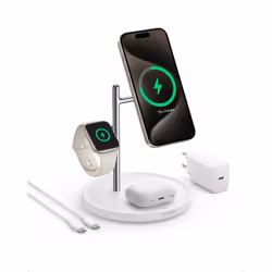 Anker MagGo Universel Blanc USB Recharge sans fil Charge rapide Intérieure
