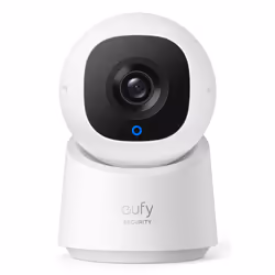 Eufy C220, Caméra de sécurité IP, Intérieure, Sans fil, Bureau, Noir, Blanc, Bulbe