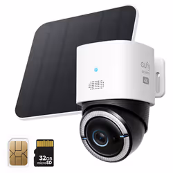 Eufy 4G LTE Cam S330 Cosse Caméra de sécurité IP Extérieure 3840 x 2160 pixels Plafond/Mur/Poteau