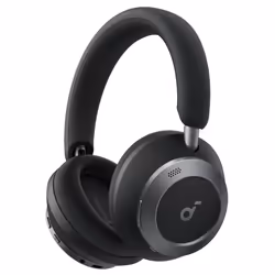 Soundcore Space One Pro, Sans fil, Appels/Musique, Casque, Noir