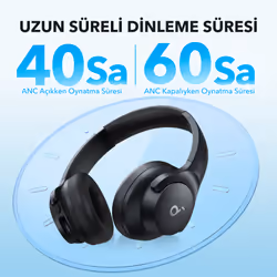 Soundcore Q20i Beyaz Casque Avec fil Arceau USB Type-C Bluetooth Blanc - Vue supplémentaire 3
