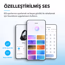 Soundcore Q20i Beyaz Casque Avec fil Arceau USB Type-C Bluetooth Blanc - Vue supplémentaire 8