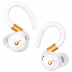 Soundcore Sport X20, Sans fil, Appels/Musique/Sport/Au quotidien, Casque, Blanc