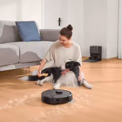 Eufy L60 robot aspirateur 0,35 L Sans sac Noir
