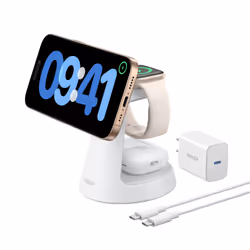 Anker MagGo Casque, Smartphone, Smartwatch Blanc USB Recharge sans fil Charge rapide Intérieure - Vue supplémentaire 2