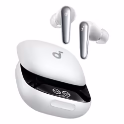 Anker Liberty 4 Pro, True Wireless Stereo (TWS), Appels/Musique/Sport/Au quotidien, Casque, Blanc