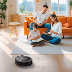 Eufy Omni C20 3,1 L Sans sac Noir