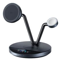 Anker B25X7G11 chargeur d'appareils mobiles Casques, Smartphone, Smartwatch Noir USB Recharge sans fil Charge rapide Intérieure