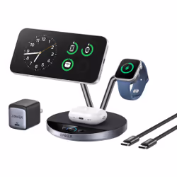 Anker B25X7G11 chargeur d'appareils mobiles Casques, Smartphone, Smartwatch Noir USB Recharge sans fil Charge rapide Intérieure - Vue supplémentaire 2