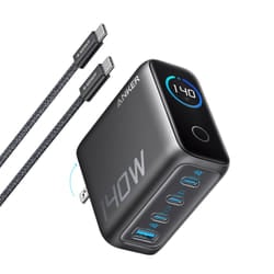 Anker B2697GZ1 chargeur d'appareils mobiles Universel Gris Secteur Charge rapide Intérieure