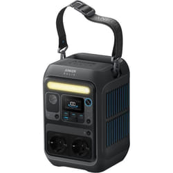 Station électrique Anker SOLIX C300X AC avec bandoulière 1*300w