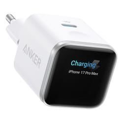 Anker A121DG21 chargeur d'appareils mobiles Smartphone, Tablette, Smartwatch, Universel Blanc Secteur Charge rapide Intérieure