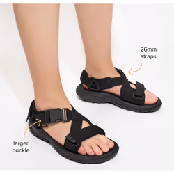 Teva Hurricane Verge Sandales 12 Noir - Vue supplémentaire 7
