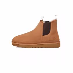 Bottes Neumel Chelsea Daim Marron
