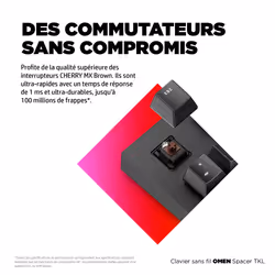 HP Clavier TKL sans fil OMEN Spacer - Vue supplémentaire 8