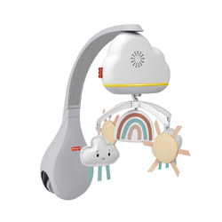 Fisher-Price Rainbow Showers Bassinet to Bedside Mobile