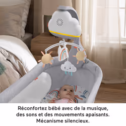 Fisher-Price Rainbow Showers Bassinet to Bedside Mobile - Vue supplémentaire 10