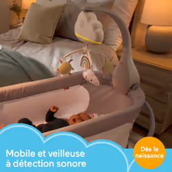 Fisher-Price Rainbow Showers Bassinet to Bedside Mobile - Vue supplémentaire 8