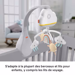 Fisher-Price Rainbow Showers Bassinet to Bedside Mobile - Vue supplémentaire 9