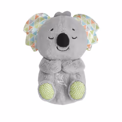 Fisher-Price Mon Koala Câlins Bonne Nuit, Koala en peluche, Interactif, Sonore, AA, Piles fournies