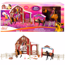 Spirit : L’Indomptable Coffret Centre Équestre Deluxe Lucky &