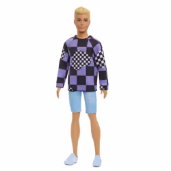 Barbie Fashionistas HBV25, Poupée mannequin, Mâle, 3 an(s), Fille, 305 mm, Multicolore