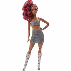 Barbie Looks HCB77, Poupée mannequin, Femelle, 6 an(s), Fille, Multicolore