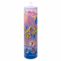Barbie Color Reveal HCC57, Poupée mannequin, Femelle, 3 an(s), Fille, Couleurs assorties