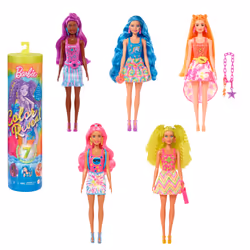 Barbie Color Reveal HCC67, Poupée mannequin, Femelle, 3 an(s), Fille, Couleurs assorties
