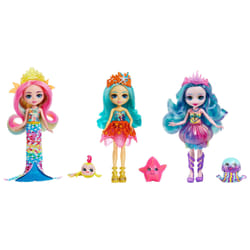 Royal Enchantimals – ROYAUME DE L’OCÉAN – RADIA POISSON ARC-EN-CIEL ET FLO