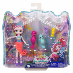 Royal Enchantimals – ROYAUME DE L'OCÉAN – LA FAMILLE DE SEDDA HIPPOCAMPE - Vue supplémentaire 8