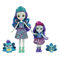 Enchantimals PATTER PEACOCK & FLAP PIERAPEACOCK & FEATHER Dolls