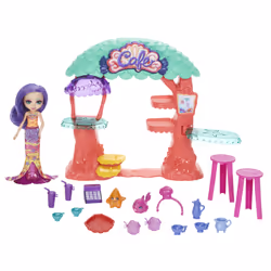 Royal Enchantimals Royal Royaume De L’Océan Coffret Le Café Sous-Marin, Café, 4 an(s), Multicolore, Plastique