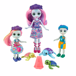 Royal Enchantimals – ROYAUME DE L’OCÉAN – LA GRANDE FAMILLE DE TINSLEY TORTUE