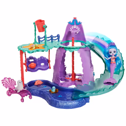 Royal Enchantimals ROYAL – ROYAUME DE L’OCÉAN – Coffret PARC AQUATIQUE DES SIRÈNES, Water Park, 4 an(s), Multicolore, Plastiq ...