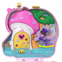 Polly Pocket – Coffret Forêt des Licornes, 4 an(s), Multicolore, Plastique