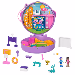 Polly Pocket Coffret Match De Football, Action/Aventure, 4 an(s), Multicolore, Plastique