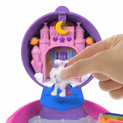Polly Pocket Coffret Soucoupe Volante, Action/Aventure, 4 an(s), Multicolore, Plastique