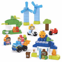 MEGA BLOKS Ville Verte Coffret De Construction Maison Écologique