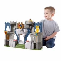 Fisher-Price Imaginext – Château Fort Aventure du Lion, Château, 3 an(s), Multicolore, Plastique