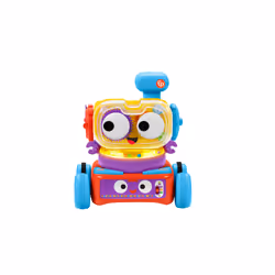 Fisher-Price Fishet-Price Robot D’Éveil 4-En-1, Garçon/Fille, 0,5 an(s), Effets lumineux, Sonore